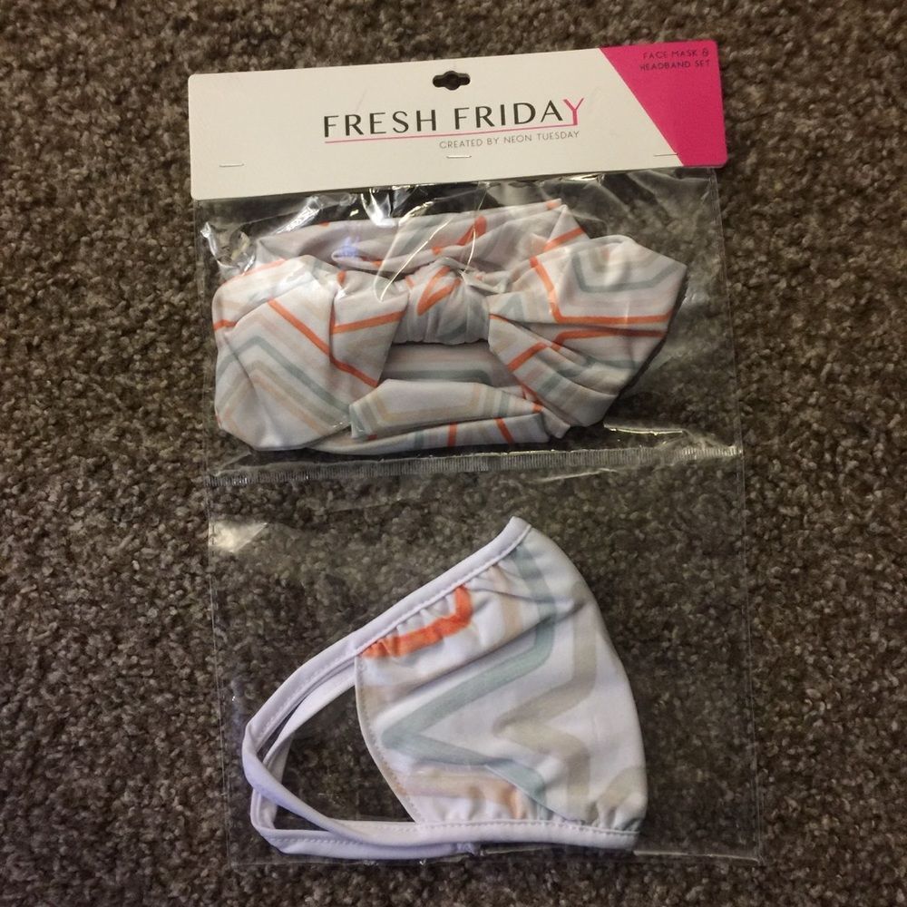 Face Mask and Headband Set